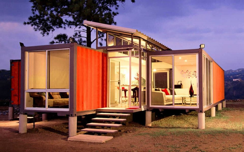 beautiful container house